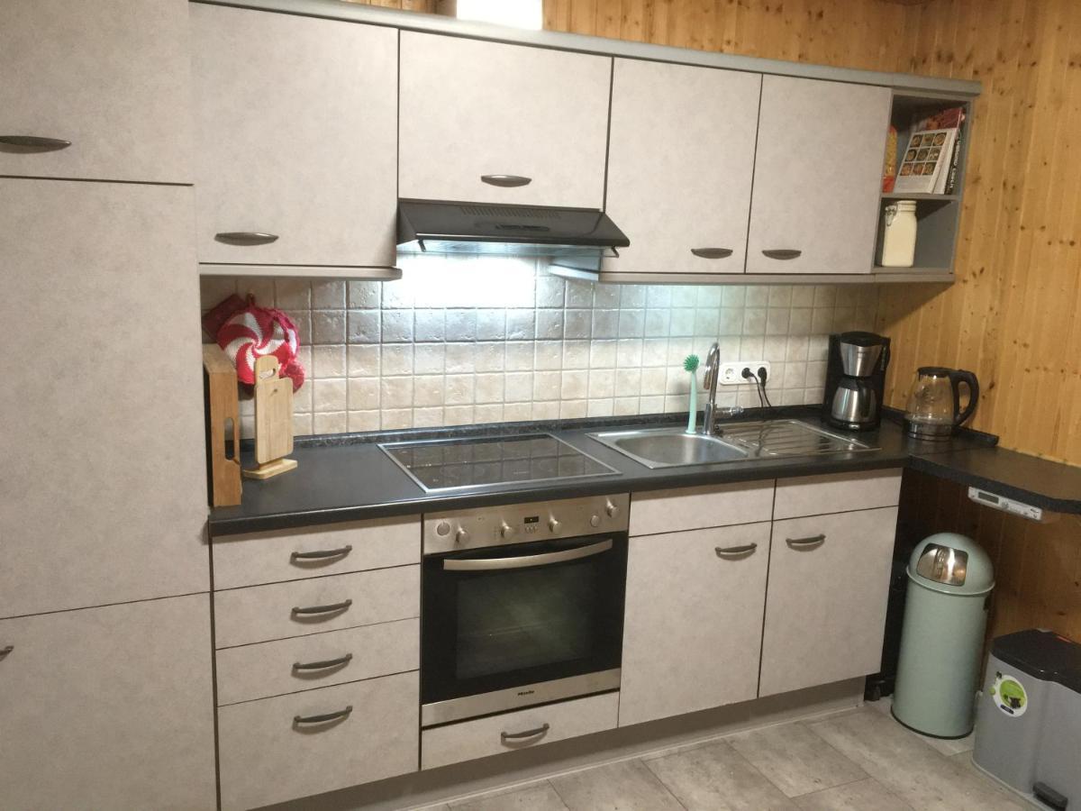 Kranich-Holzferienhaus 'Kleine Auszeit' Rehden Bagian luar foto