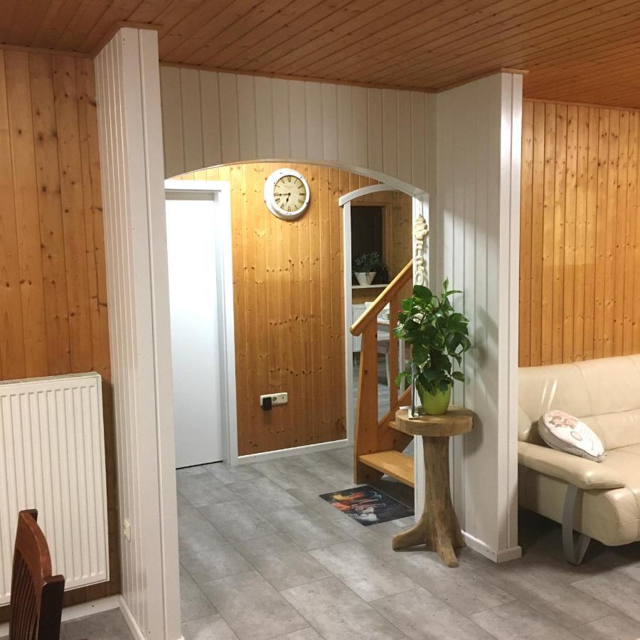 Kranich-Holzferienhaus 'Kleine Auszeit' Rehden Bagian luar foto