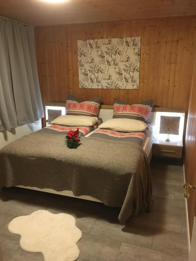 Kranich-Holzferienhaus 'Kleine Auszeit' Rehden Bagian luar foto